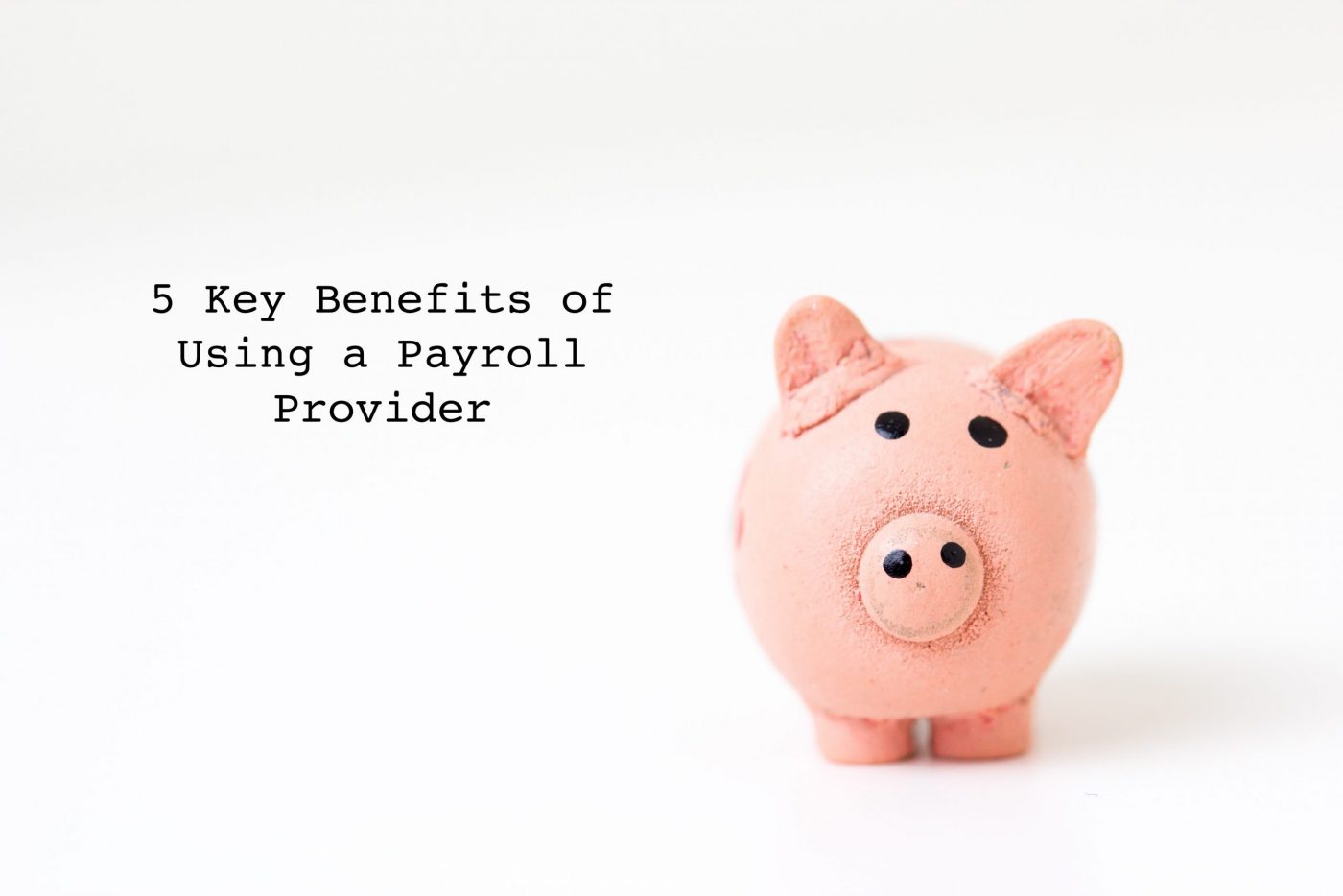 Benefits of a payroll provider