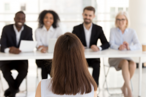 table with people