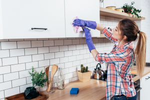 cupboard cleaning